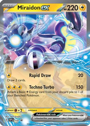 Miraidon ex (143) [SV Scarlet & Violet Promo Cards] Holofoil - Promo
