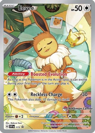 Eevee (Pokemon Center Exclusive) (173) [SV Scarlet & Violet Promo Cards] Holofoil - Promo