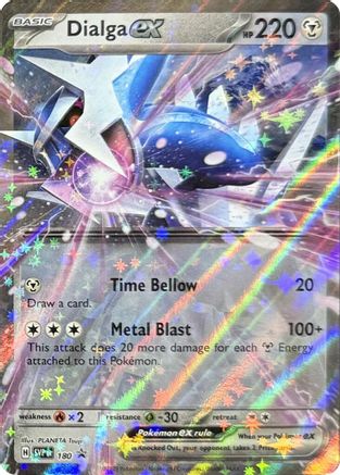 Dialga ex (180) [SV Scarlet & Violet Promo Cards] Holofoil - Promo
