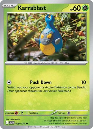 Karrablast (009) [SV09 Journey Together] Reverse Holofoil - Common