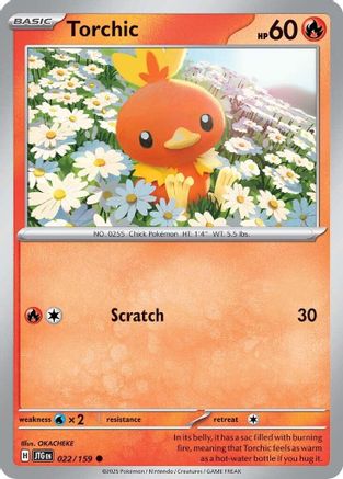Torchic (022) [SV09 Journey Together] Normal - Common