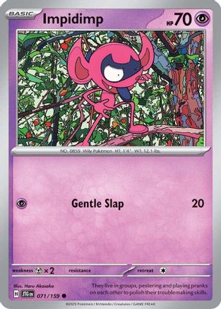 Impidimp (071) [SV09 Journey Together] Reverse Holofoil - Common