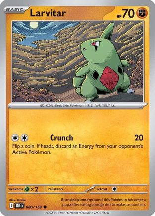 Larvitar (080) [SV09 Journey Together] Normal - Common