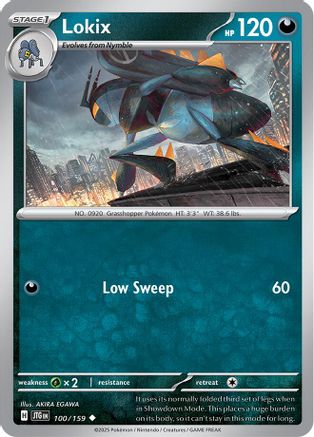 Lokix (100) [SV09 Journey Together] Reverse Holofoil - Uncommon