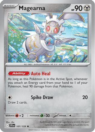 Magearna (107) [SV09 Journey Together] Reverse Holofoil - Rare