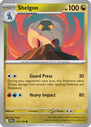 Shelgon (113) [SV09 Journey Together] Normal - Common