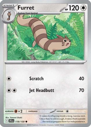 Furret (119/159) [SV09 Journey Together] Normal - Common