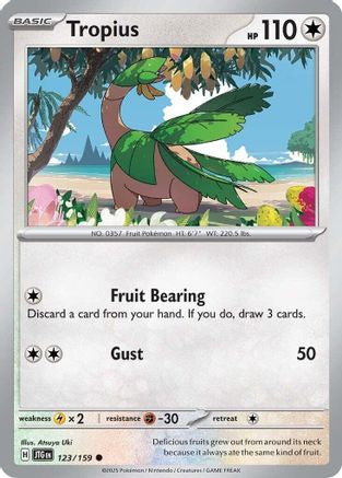 Tropius (123) [SV09 Journey Together] Normal - Common