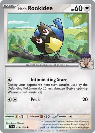 Hop's Rookidee 133/159  SV09 Journey Together - Common