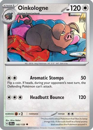 Oinkologne (140) [SV09 Journey Together] Reverse Holofoil - Uncommon