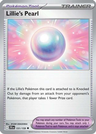 Lillie's Pearl (151) [SV09 Journey Together] Reverse Holofoil - Uncommon