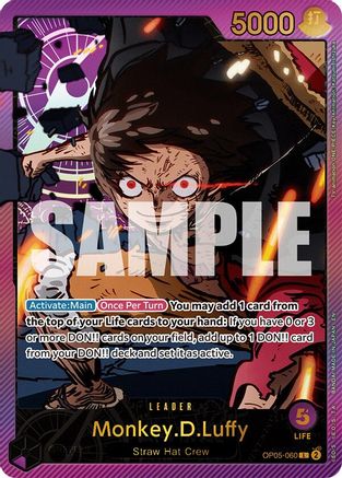 Monkey.D.Luffy (SP) (OP05-060) - Extra Booster: Anime 25th Collection Foil