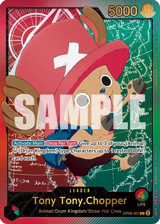 Tony Tony.Chopper (SP) (OP08-001) - Extra Booster: Anime 25th Collection Foil