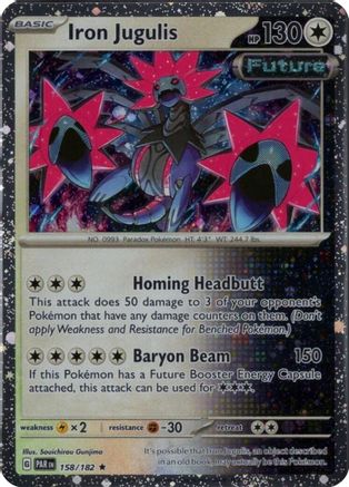 Iron Jugulis (Cosmos Holo) (158/182) [Miscellaneous Cards & Products] Holofoil - Promo