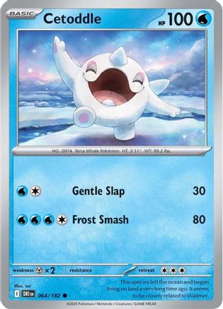 Cetoddle 064/182  SV10 Destined Rivals - Common
