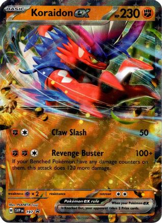 Koraidon ex (197) [SV Scarlet & Violet Promo Cards] Holofoil - Promo