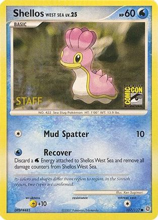 Shellos West Sea (SDCC 2007 Staff) (107) [Miscellaneous Cards & Products] Normal - Common