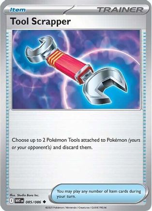 Tool Scrapper 085  SV White Flare - Uncommon