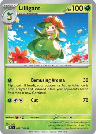 Lilligant (007) [SV Black Bolt] Reverse Holofoil - Uncommon