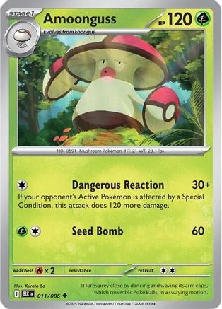 Amoonguss (011) [SV Black Bolt] Normal - Uncommon