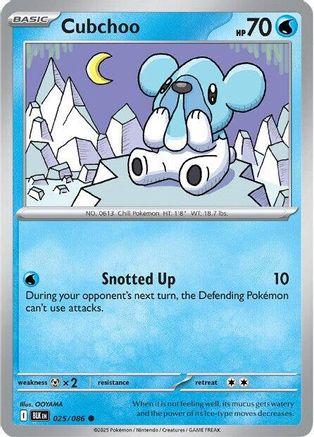 Cubchoo (025) [SV Black Bolt] Normal - Common