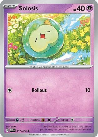 Solosis (037) [SV Black Bolt] Normal - Common