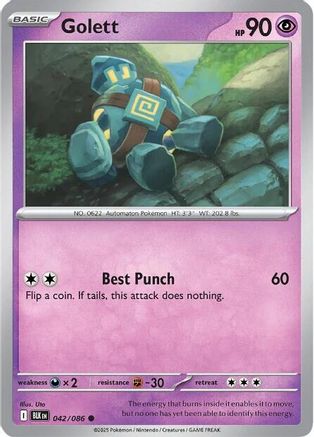 Golett (042) [SV Black Bolt] Normal - Common