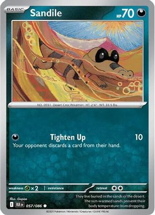 Sandile (057) [SV Black Bolt] Normal - Common