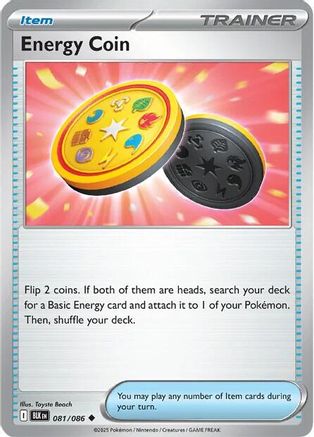 Energy Coin (081) [SV Black Bolt] Normal - Uncommon
