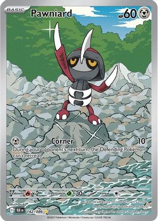 Pawniard (142/086) [SV Black Bolt] - Illustration Rare