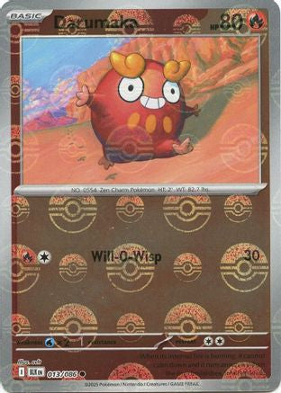 Darumaka (Poke Ball Pattern) (013) [SV Black Bolt] Holofoil - Common