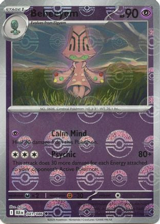 Beheeyem (Poke Ball Pattern) (041) [SV Black Bolt] Holofoil - Uncommon