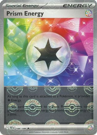 Prism Energy (Poke Ball Pattern) 086  - Holofoil SV Black Bolt - Uncommon