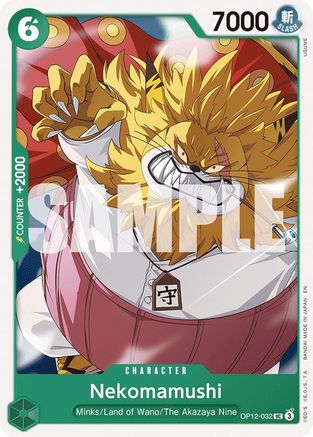Nekomamushi (OP12-032) - Legacy of the Master