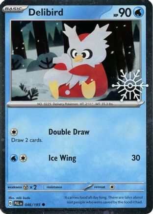 Delibird (Holiday Calendar) (046) [Miscellaneous Cards & Products] Holofoil - Common