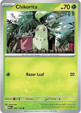 Chikorita (008) [ME01 Mega Evolution] Normal - Common