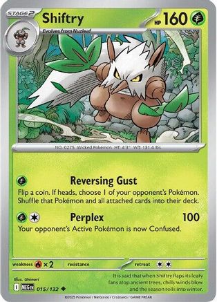 Shiftry (015) [ME01 Mega Evolution] Normal - Uncommon