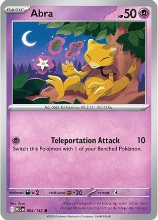 Abra (054) [ME01 Mega Evolution] Normal - Common