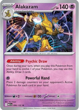Alakazam (056) [ME01 Mega Evolution] Holofoil - Rare