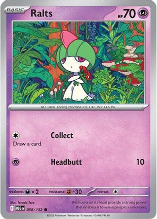 Ralts (058) [ME01 Mega Evolution] Normal - Common