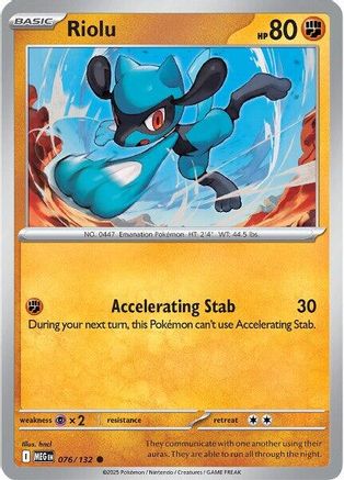 Riolu (076) [ME01 Mega Evolution] Normal - Common