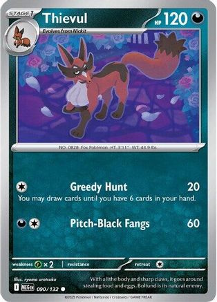 Thievul (090) [ME01 Mega Evolution] Normal - Common