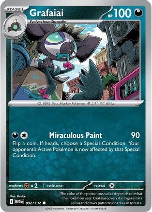 Grafaiai (092) [ME01 Mega Evolution] Normal - Common