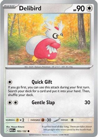 Delibird (105/132) [ME01 Mega Evolution] Normal - Common