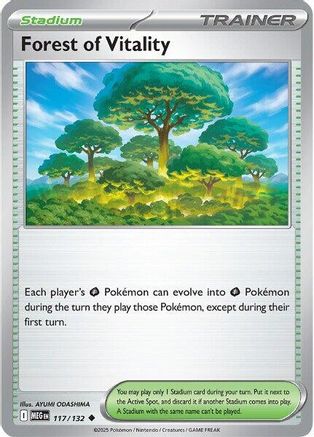 Forest of Vitality (117) [ME01 Mega Evolution] Normal - Uncommon
