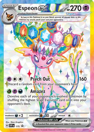 Espeon ex (SVP) [SV Scarlet & Violet Promo Cards] Holofoil - Promo