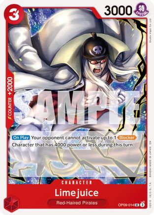 Limejuice (Reprint) (OP09-014) - Premium Booster -The Best- Vol. 2