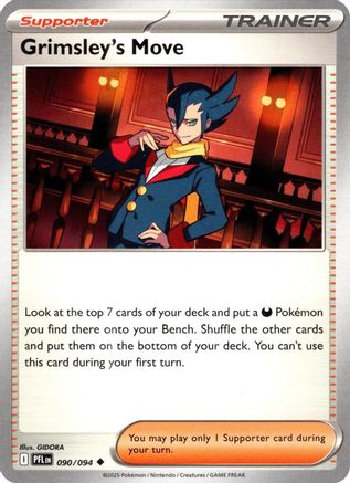 Grimsley's Move (090) [ME02 Phantasmal Flames] Normal - Uncommon