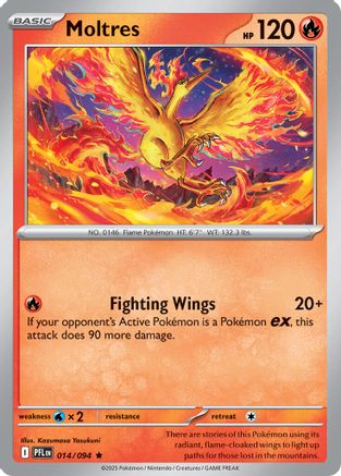 Moltres 014/094  Deck Exclusives - Rare