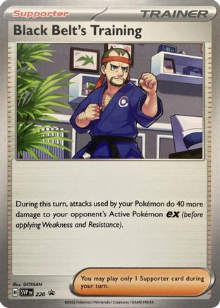 Black Belt's Training (220) [SV Scarlet & Violet Promo Cards] Normal - Promo